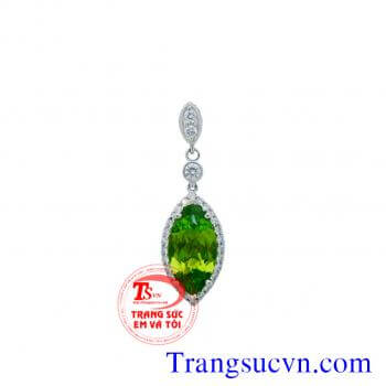 Mặt dây chuyền đá Peridot