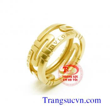 Nhẫn nam vàng 18k cá tính mạnh mẽ, phù hợp với phong cách và thời trang phái mạnh