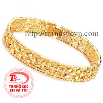 Lắc xích vàng 14k