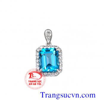 Mặt dây chuyền Topaz mệnh Thuỷ