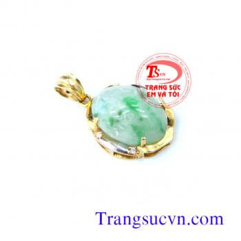 Mặt dây vàng ngọc Jadeite