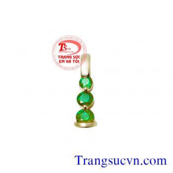 Mặt dây Emerald đá quý