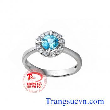 Nhẫn topaz giá rẻ