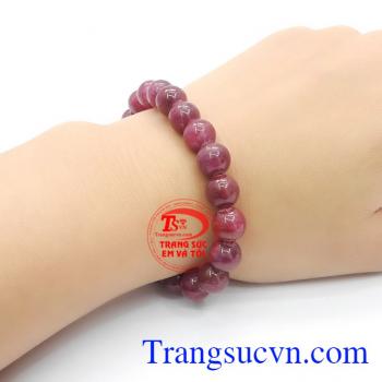 Chuỗi đá quý ruby thiên nhiên