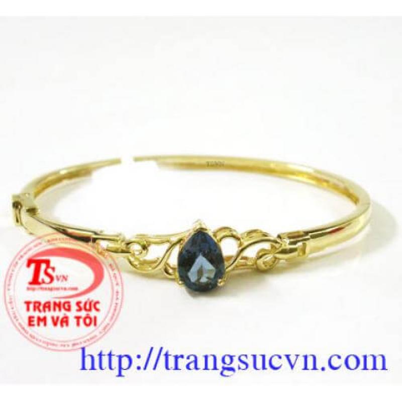 Vòng tay vàng topaz