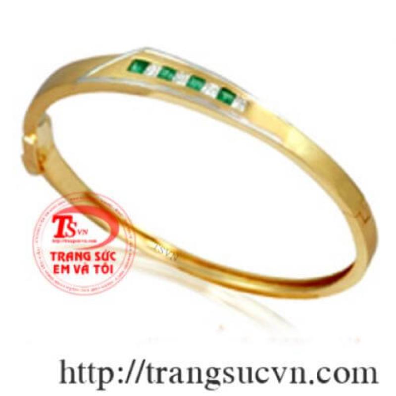 vòng tay emerald