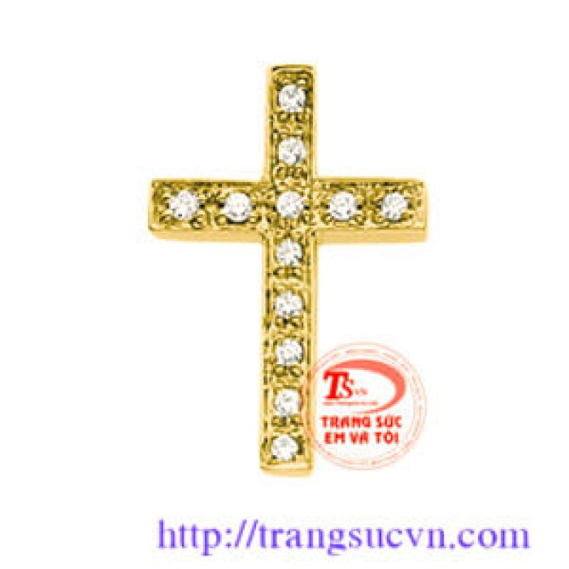 Mặt thánh giá đính đá đẹp