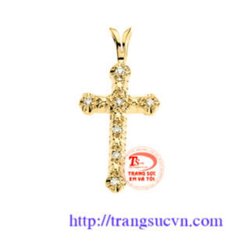 Mặt thánh giá vàng xinh