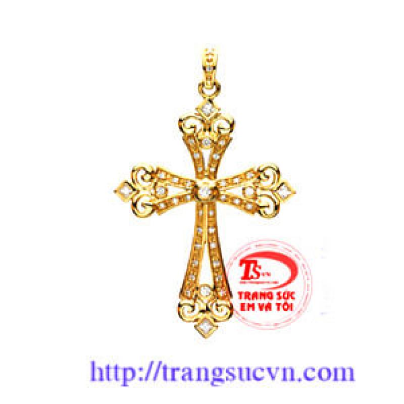 Cây thánh giá vàng sang trọng