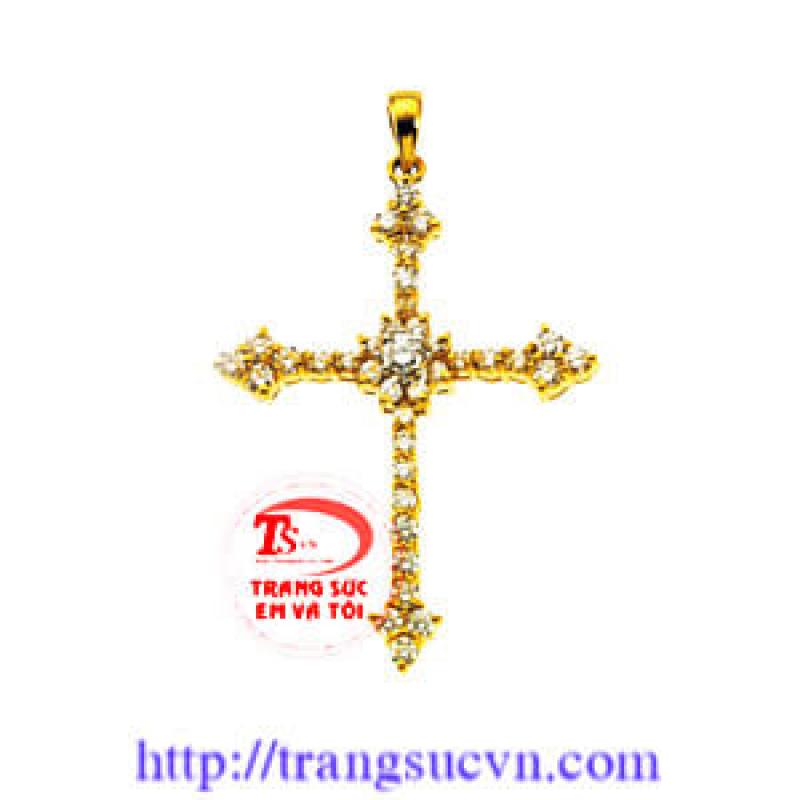 Mặt thánh giá chúa gắn đá