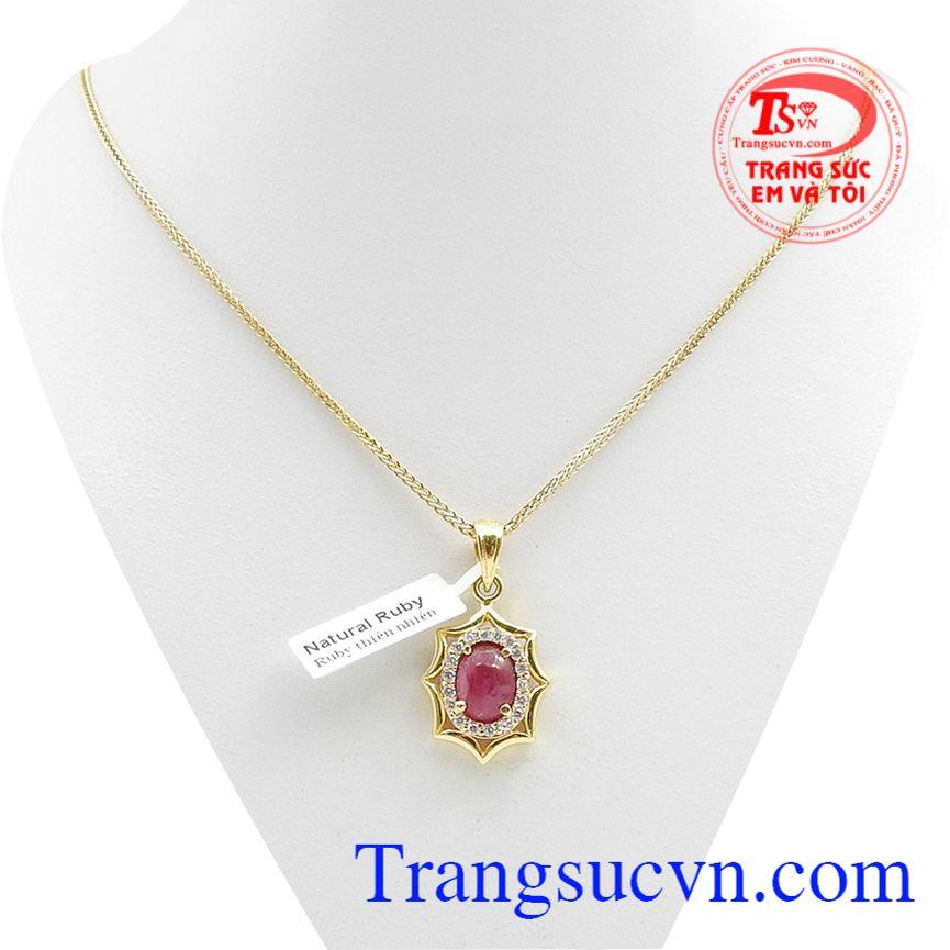 Bộ dây ruby mặt trời size to