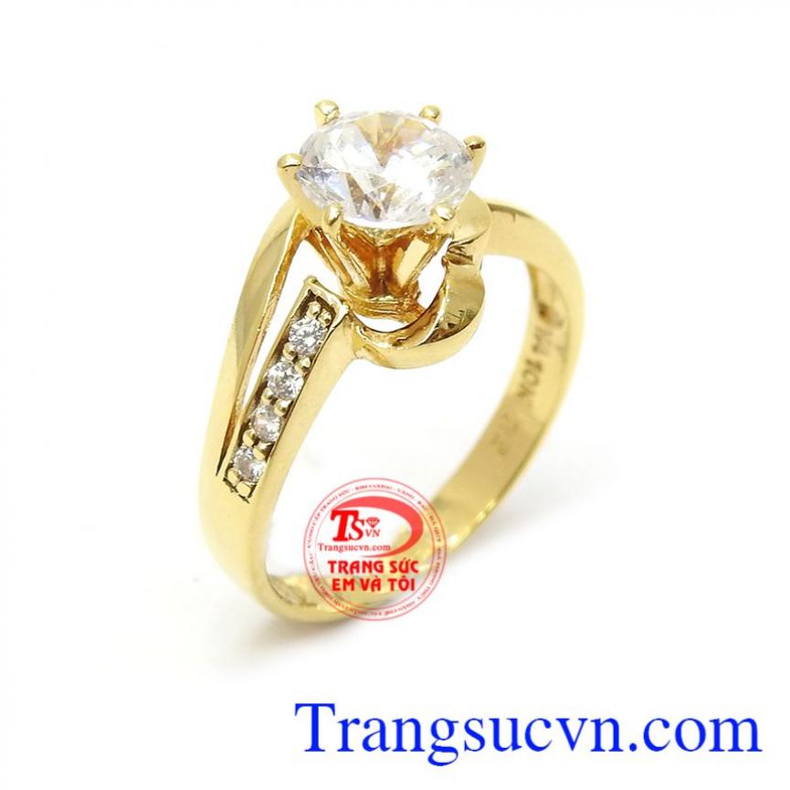 Nhẫn Nữ Vàng Phong Cách