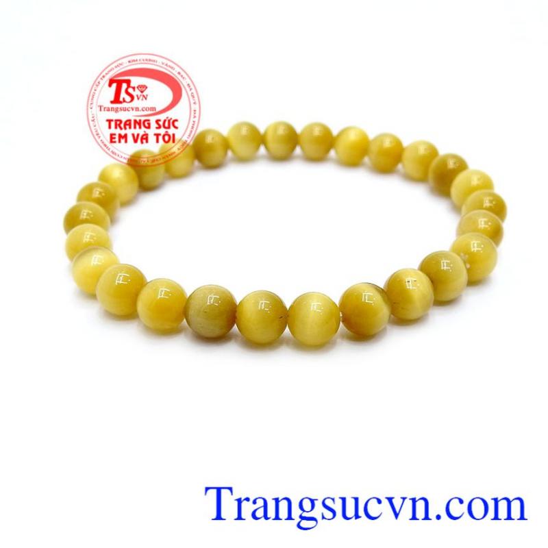 Vòng tay đá mắt hổ thiên nhiên