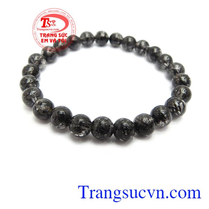 Vòng tay thạch anh tóc đen cao cấp