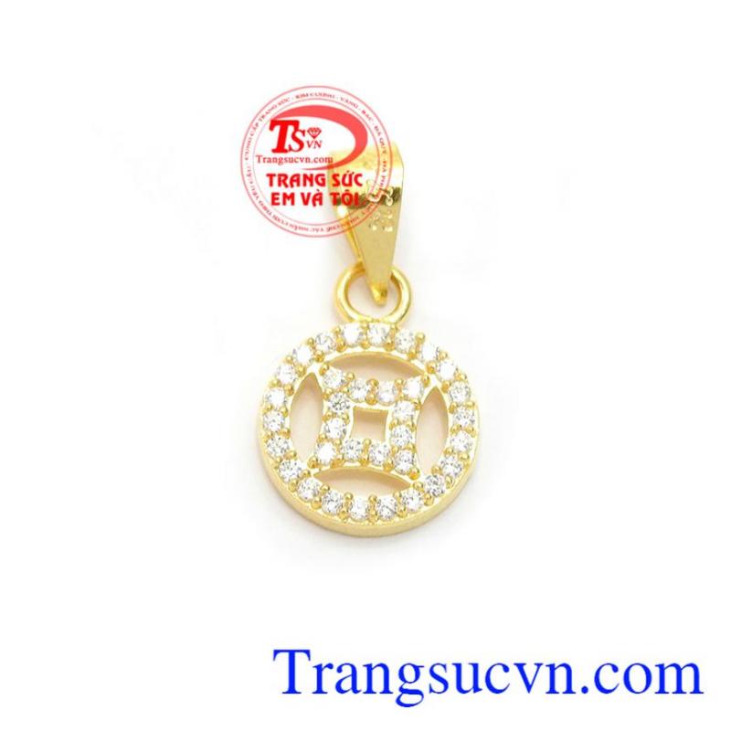 Mặt dây đồng tiền may mắn