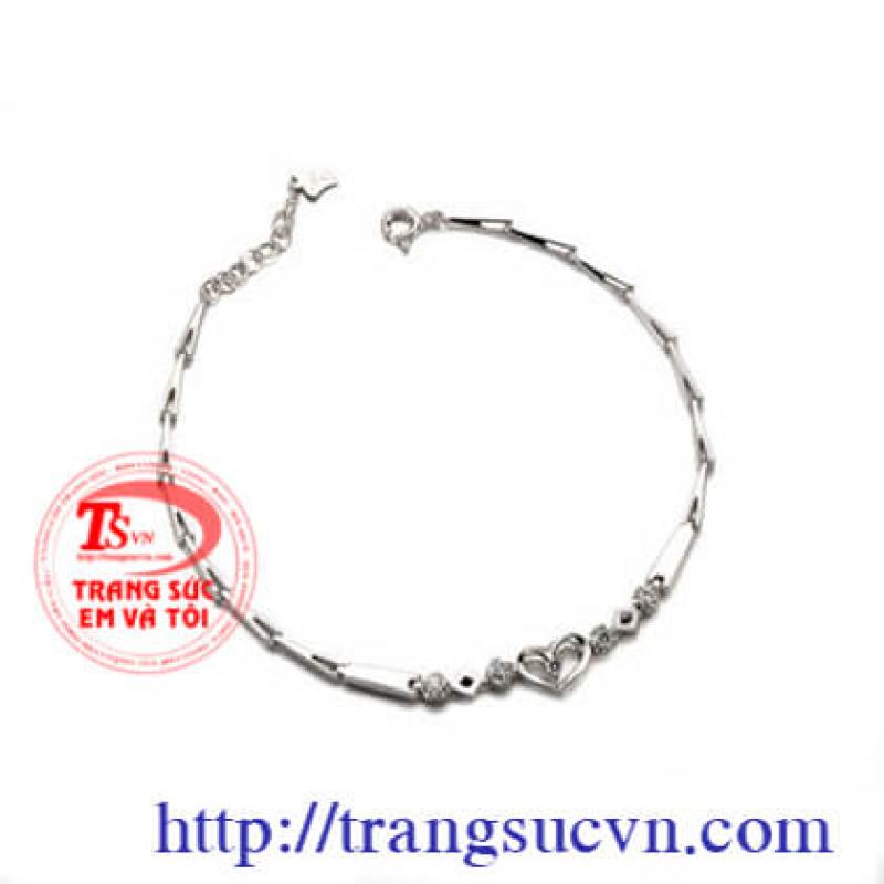 Lắc tay gắn đá