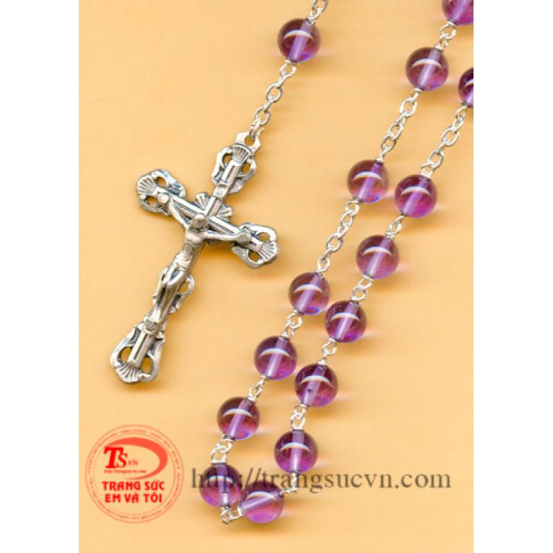 Tràng hạt thạch anh tím