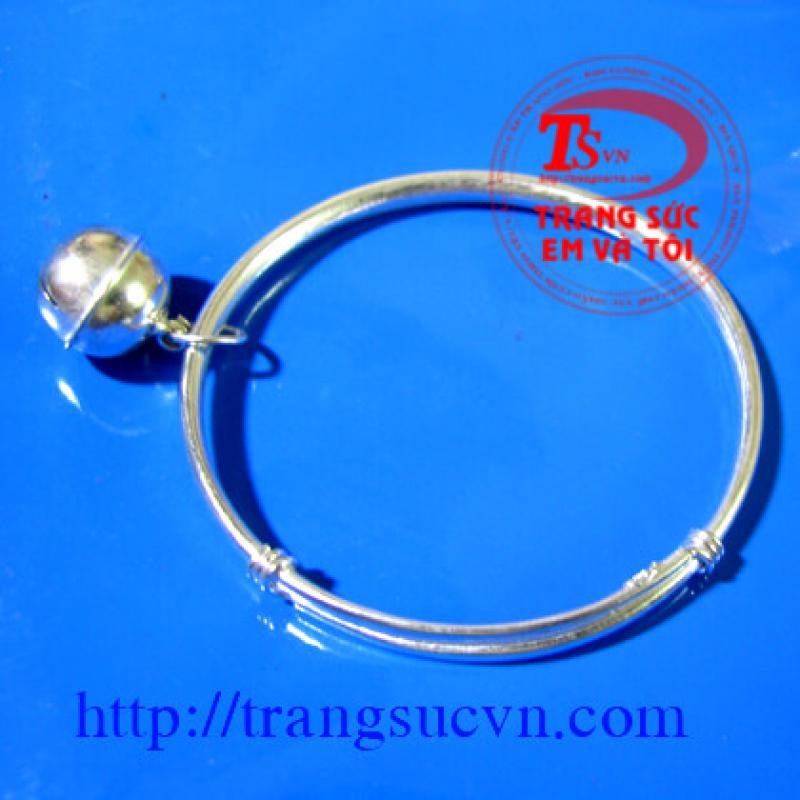 Lắc chân trẻ em 1 chuông