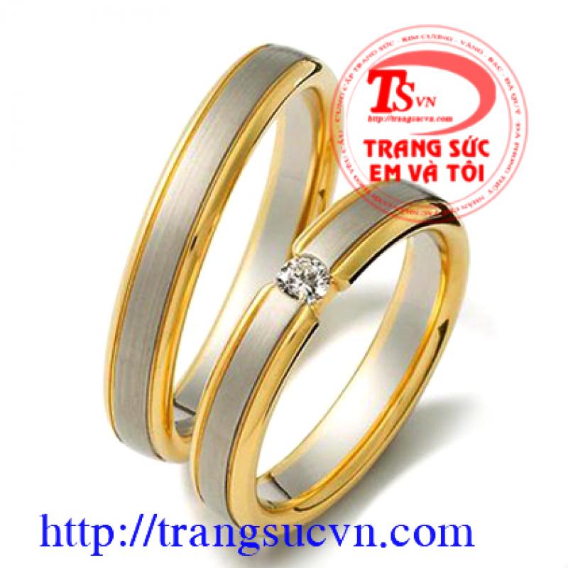 Nhẫn cưới kim cương thời thượng