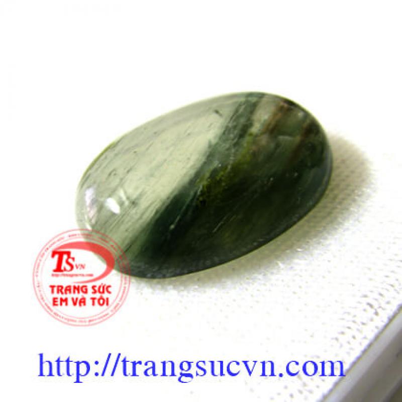 Mặt thạch anh tóc Xanh