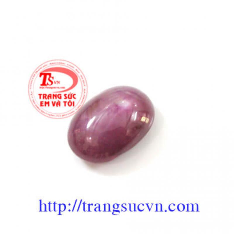Mặt nhẫn ruby Cabochon
