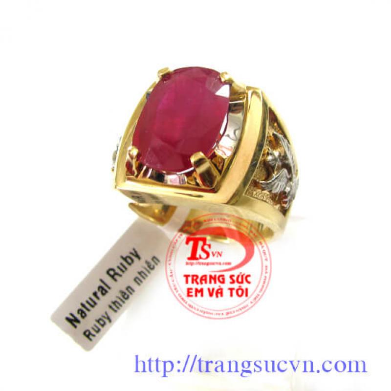 Nhẫn ruby đại bàng