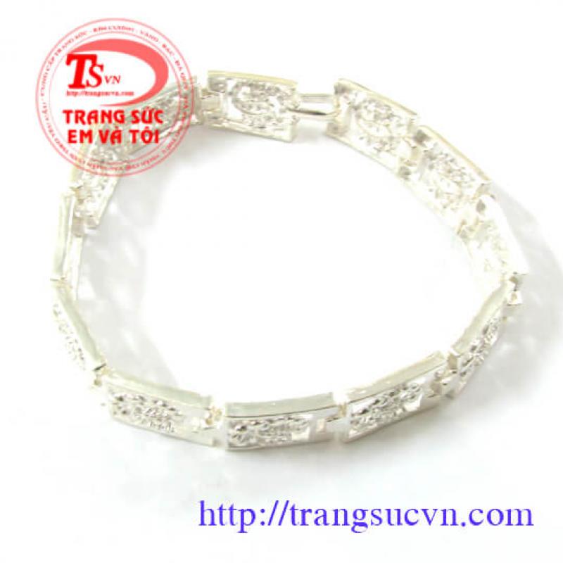 Lắc nam bạc cao cấp 1