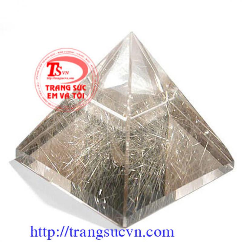 Thạch anh tóc kim tự tháp