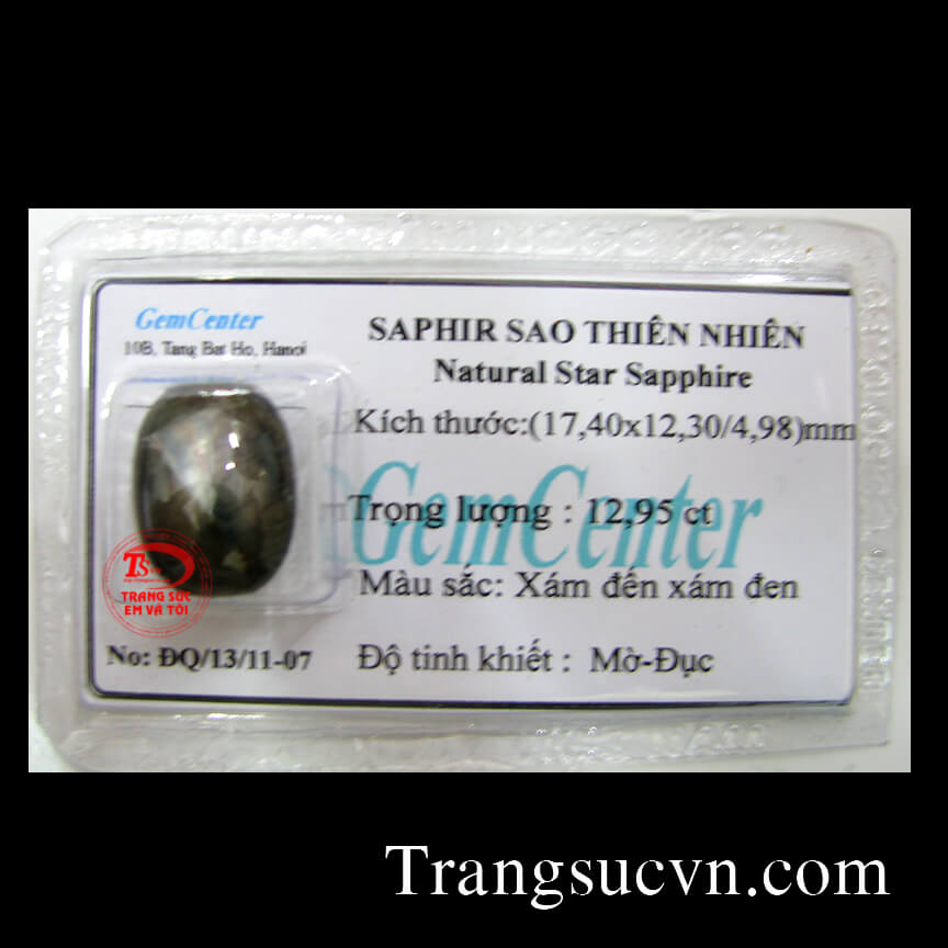 Natural Star Sapphire-Saphir sao thiên nhiên