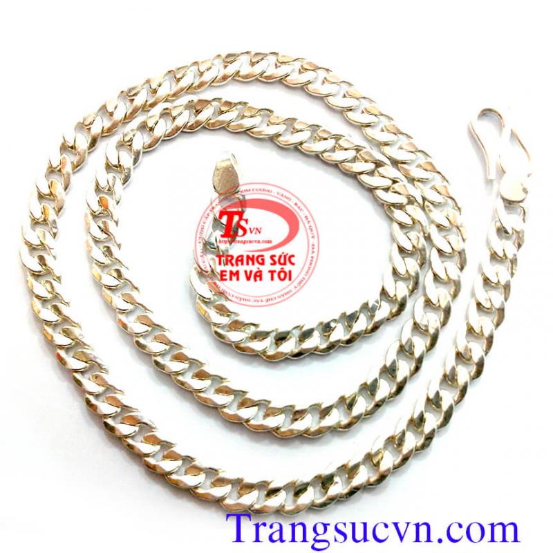 Dây chuyền bạc nam đẹp cá tính
