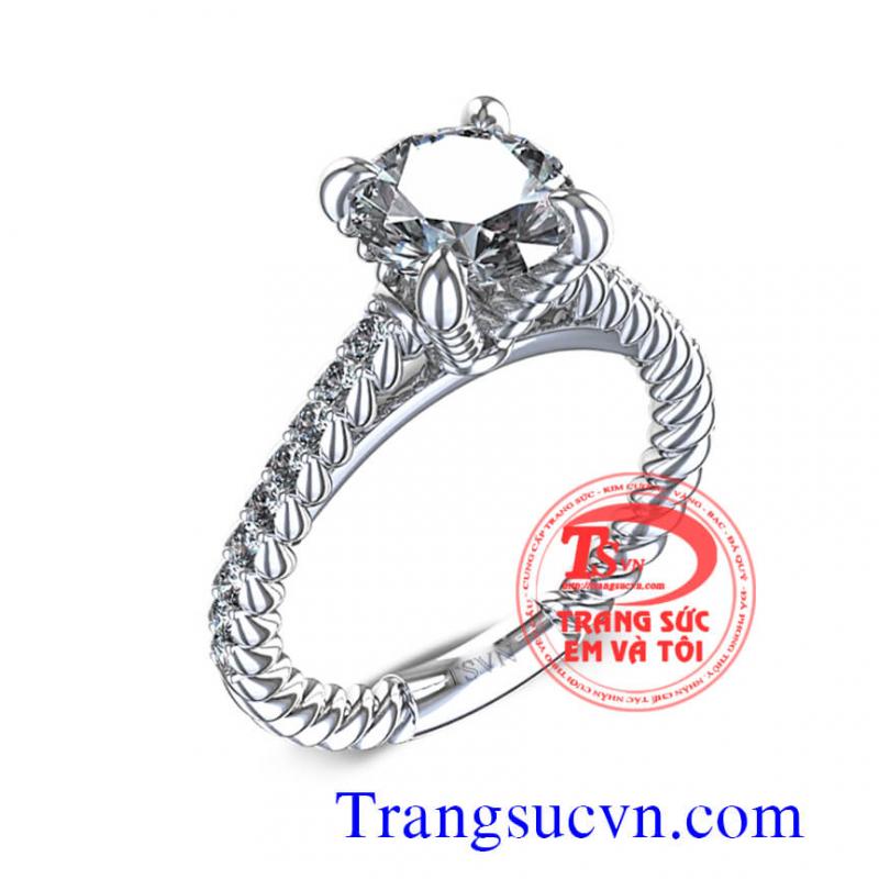  Nhẫn kim cương đẹp xinh