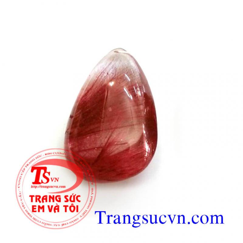 Thạch anh tóc đỏ giọt nước