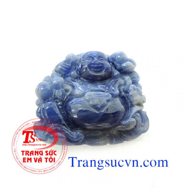 Phật di lặc sapphire thiên nhiên đẹp