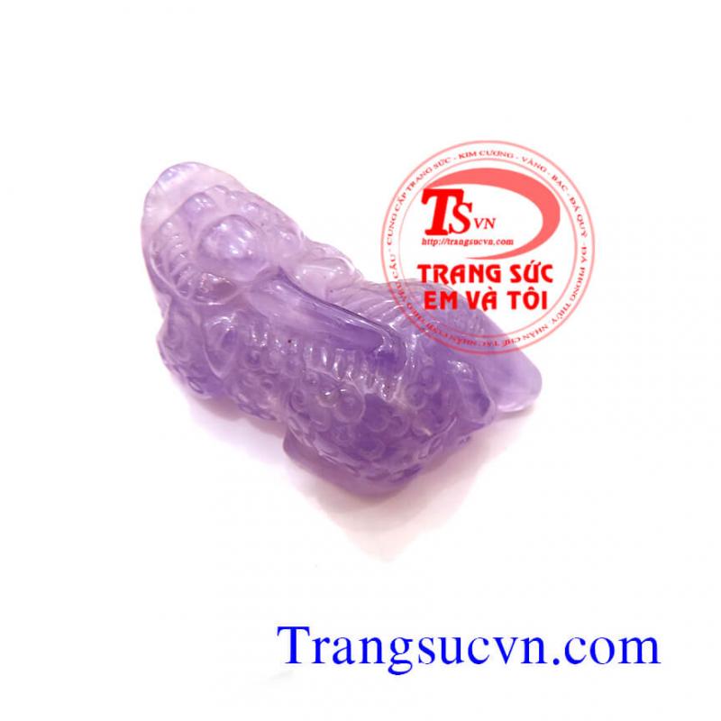 Tỳ hưu kiểu đẹp thạch anh tím 