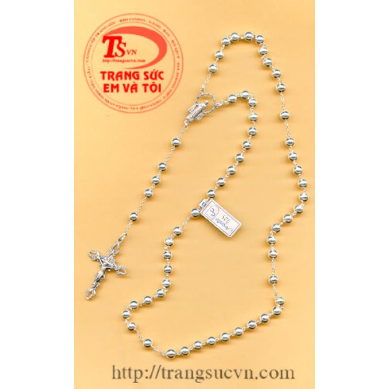 Chuỗi mân cuôi bằng bạc