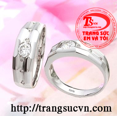 Nhẫn cưới kim cương-biểu tượng tình yêu