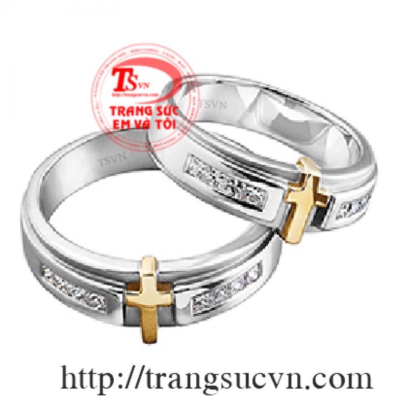 Cặp nhẫn cưới thánh giá