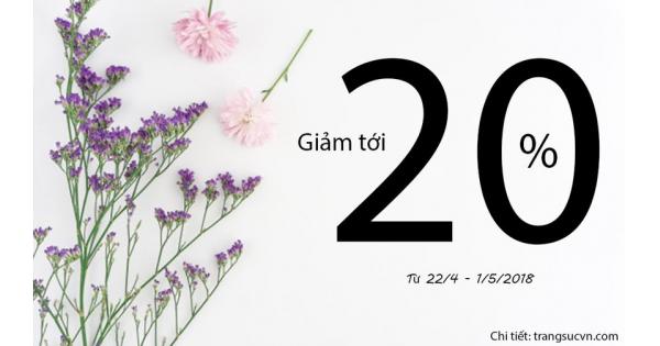 GIẢM GIÁ LỚN NGÀY 30/4 - 1/5