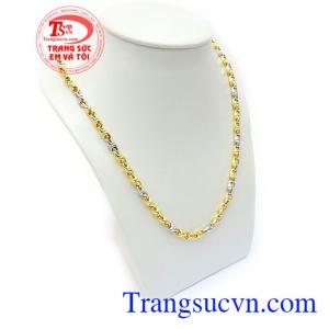 Vòng cổ nam vàng sang trọng