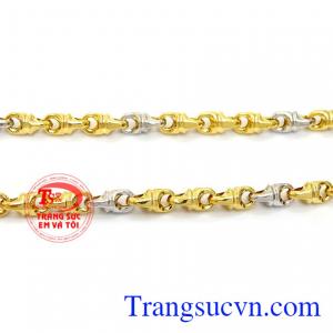 Vòng cổ nam vàng sang trọng