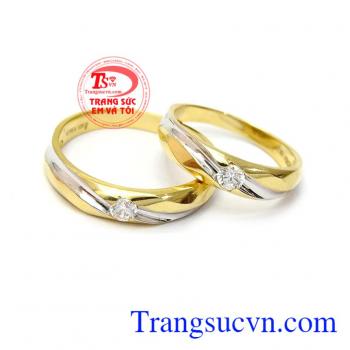 Nhẫn cưới hạnh phúc vĩnh cửu