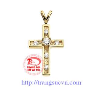 Mặt thánh giá gắn đá