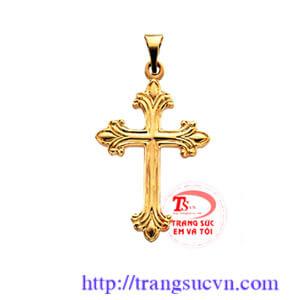 Hình thánh giá bằng vàng