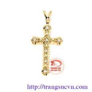 Mặt thánh giá vàng