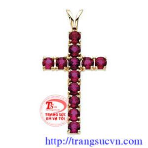 Mặt thánh giá ruby