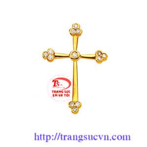 Mặt thánh giá gắn đá