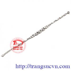 lắc tay nữ bạc đẹp