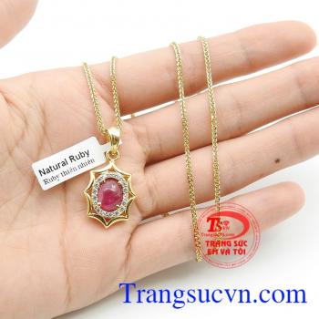 Bộ dây ruby mặt trời size to