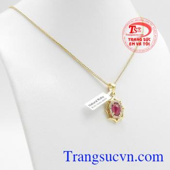 Bộ dây ruby mặt trời size to