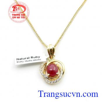 Bộ dây ruby thiên nhiên đẹp